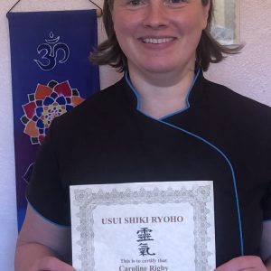 Caroline Rigby, Reiki Master Practitioner